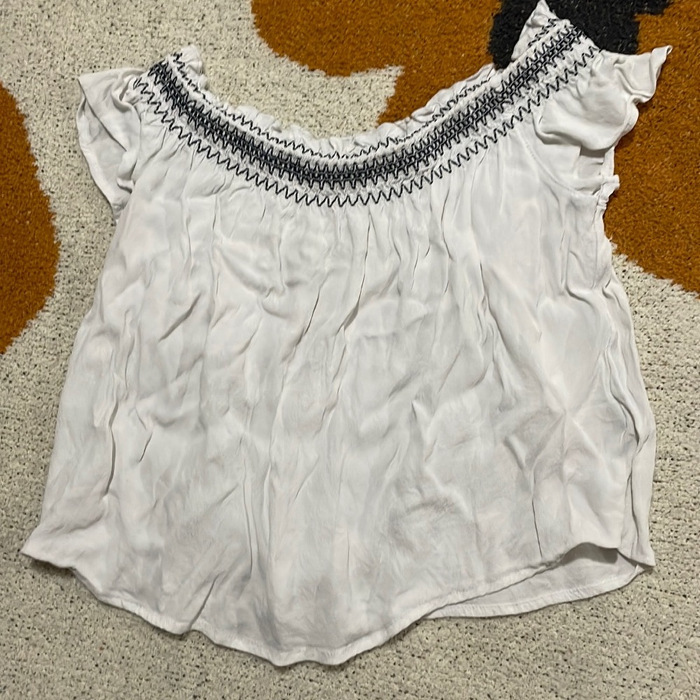 garage blouse size xs